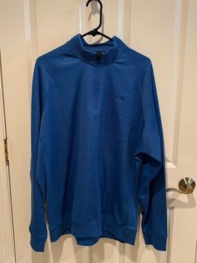 Under Armour Men's Royal Blue Half-Zip Pullover Sweater